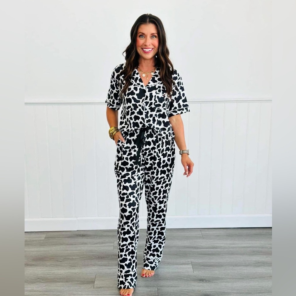 Stylish Black and White Jumpsuit